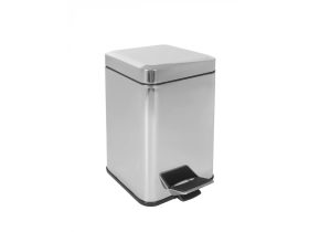 MINOTTI szemetes 6L szögletes  króm