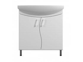 SIRIS 75S fürdőszobai szekrény mosdóval