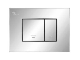 VISAM EFES öblítőgomb, króm