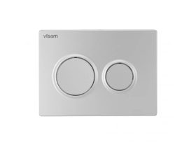 VISAM OLIMPOS nyomógombos öblítő, matt króm