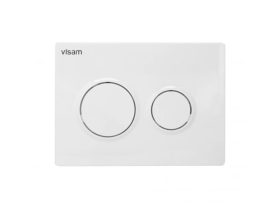 VISAM OLIMPOS nyomógombos öblítő, fehér