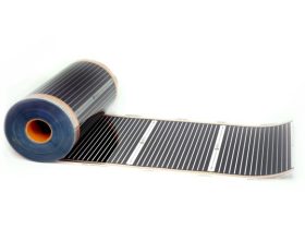 D510 fűtőfilm, fűtőfólia 130w/m²,100cm széles