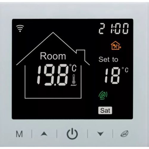 M2 Wi-fi thermostat white