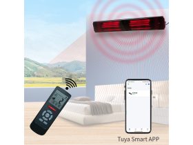 Infrared wifi glass radiator JH-NR16-22B 1600W