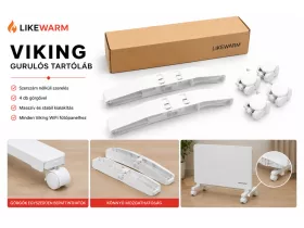 LIKEWARM Viking Gurulós Tartóláb WiFi Fűtőpanelekhez