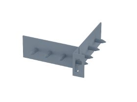 Eckelementbefestigung