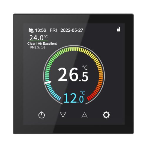 A6 WLAN-Thermostat schwarz