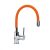 MINOTTI TUBO flexibilis mosogatócsaptelep, 2 csöves, narancssárga