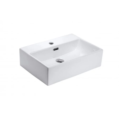 MINOTTI ráépíthető mosdó 515x380x150 mm, csaplyukkal