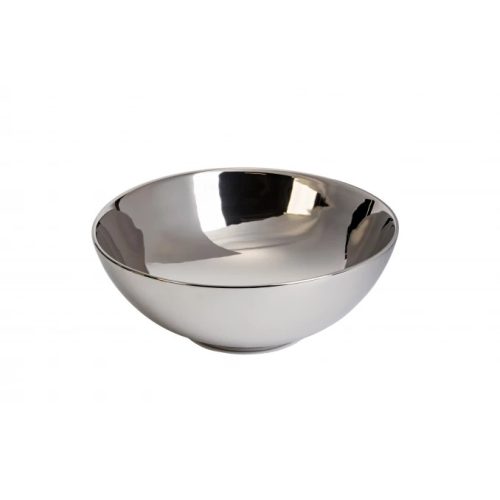 MINOTTI ráépíthető mosdó 410x160 mm, ezüst