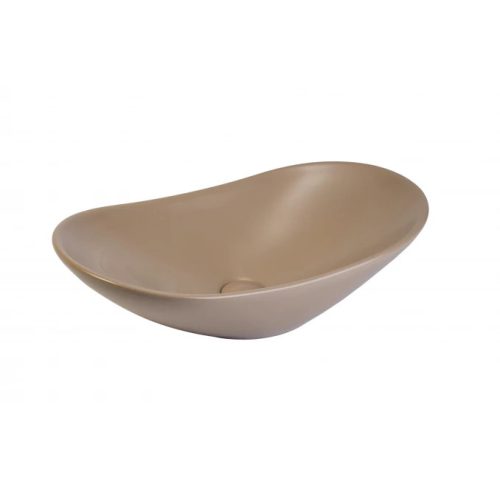 MINOTTI ráépíthető mosdó 615x360x155 mm, matt bézs