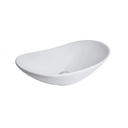 MINOTTI ráépíthető mosdó 615x360x155 mm, matt fehér