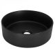 MINOTTI ráépíthető mosdó 360x360x120 mm, matt fekete