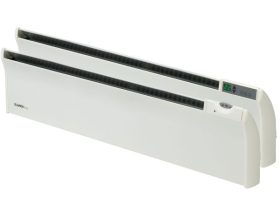   Glamox TLO 500w heating panel with digital thermostat 18cm high