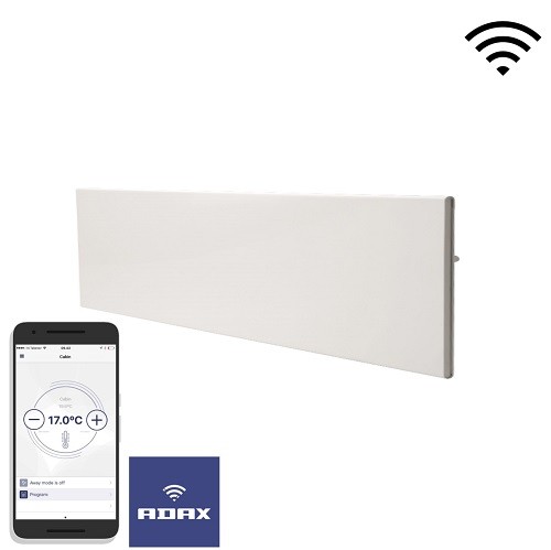 Adax Neo Wifi H elektromos fűtőpanel 1400W Gyöngyház fekete színben Adax Neo Wifi H elektromos fűtőpanel 1400W Gyöngyház fekete színben