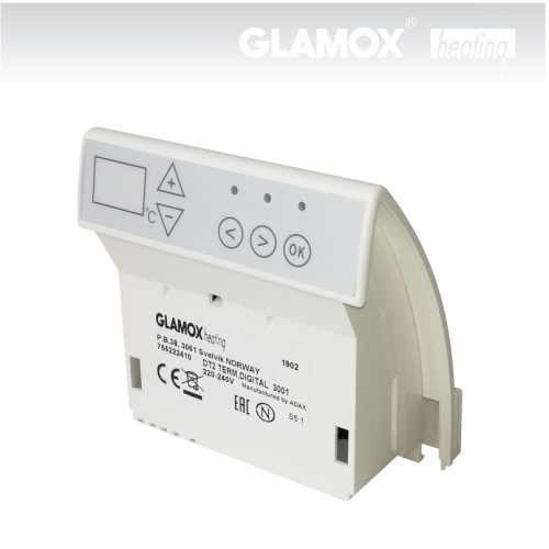 Glamox digitales Thermostat TPVD 910035