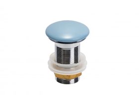   MINOTTI 5/4 pop-up szelep, túlfolyó nélküli, kék kerámia sapka