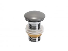   MINOTTI 5/4 pop-up szelep, túlfolyó nélküli, szürke kerámia sapka