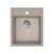 MILO ALPHA gránit mosogató 43,5x51,5 cm, Pure sand, szifonnal