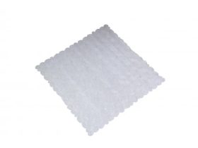 MINOTTI kádszőnyeg 540×540 mm, PVC, átlátszó