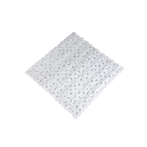 MINOTTI kádszőnyeg 540×540 mm, PVC, fehér