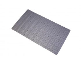 MINOTTI kádszőnyeg 710×400 mm, PVC, szürke