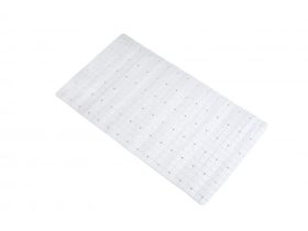 MINOTTI kádszőnyeg 710×400 mm, PVC, fehér