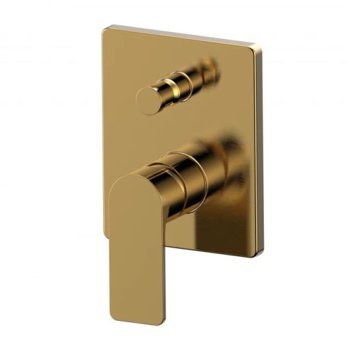 Beépíthető csaptelep COPEN NOOK váltóval, csiszolt arany