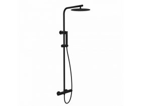 Zuhany rendszer COPEN NOOK, kerek, matt fekete