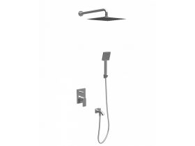 Beépített zuhanyrendszer 4, szögletes, COPEN NOOK, króm