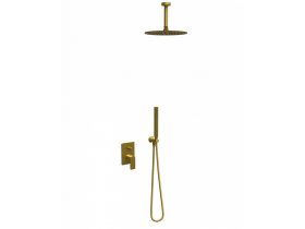   Beépített mennyezeti zuhanyrendszer 5, kerek, COPEN NOOK, csiszolt arany