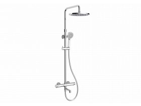   COPEN CoolTouch termosztátos kádtöltő álló zuhannyal és mozgatható kifolyóval, króm