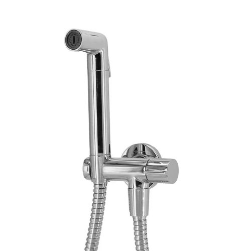 COPEN intim zuhany szett tartóval, 1/2"x1/2", króm