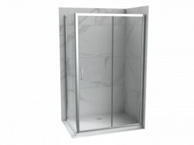 COPEN PROJECT fix oldalfal 700x1950 mm, 6 mm víztiszta