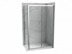   COPEN PROJECT komplett tolóajtós zuhanyajtó 1000x1950 mm, 6 mm víztiszta