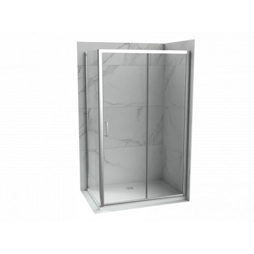 COPEN PROJECT komplett tolóajtós zuhanyajtó 1000x1950 mm, 6 mm víztiszta