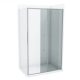COPEN DEV200 zuhanyajtó toló 1200x2000 mm, 6 mm víztiszta, vékony keret