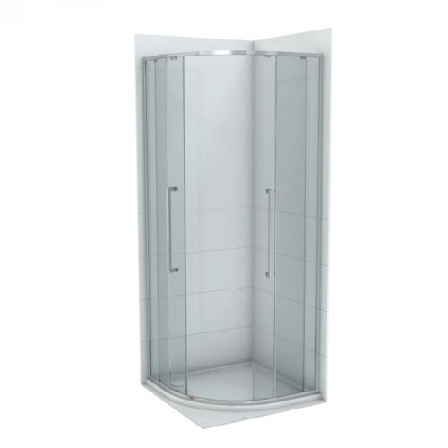 COPEN DEVON200 zuhanykabin R800x2000 mm, 6 mm víztiszta, vékony keret