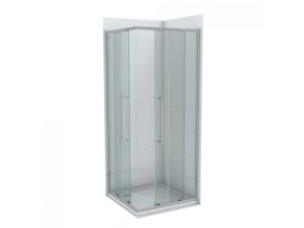   COPEN DEVON200 zuhanykabin 800x800x2000 mm, 6 mm víztiszta, vékony keret