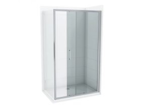   COPEN ATLAS tolóajtós zuhanyajtó 1300x1950 mm, 6 mm víztiszta