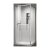 COPEN ATLAS PRO zuhanykabin 1V 800x800x2000 mm, króm, 6 mm víztiszta