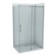 Zuhanykabin COPEN NEPTUN 1000x800 mm víztiszta üveg, balos, 8 mm
