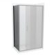 Oldalfal COPEN ATLAS BLACK 800x1950 mm sötétített víztiszta üveg, fekete keret, 6 mm