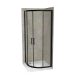 Zuhanykabin COPEN ATLAS PRO R800x1950 mm fekete sötétített üveg, 6 mm