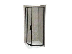   Zuhanykabin COPEN ATLAS PRO R900x1950 mm fekete sötétített üveg, 6 mm