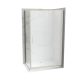 Oldalfal COPEN ATLAS PRO 900x1950 mm víztiszta üveg, arany (bronz) keret, 6 mm