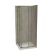 Zuhanykabin COPEN ATLAS PRO 800x800x1950 mm víztiszta üveg, arany (bronz) keret, 6 mm
