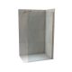 Walk-in zuhanyfal COPEN MONTE 1400x2000 mm víztiszta üveg, 8 mm, rose gold