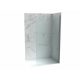 Walk-in zuhanyfal 800x2000 mm víztiszta üveg, 8 mm (RDC-SP80/RDC-SP-CR)