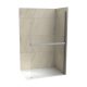 Walk-in zuhanyfal COPEN MONTE SUPERIORE 1200x2000 mm víztiszta üveg, 8 mm, króm